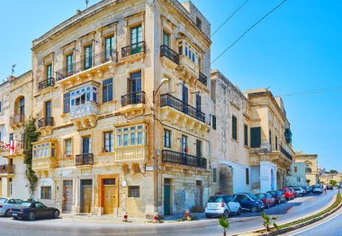 The St Sebastian Strret, Valletta, Malta