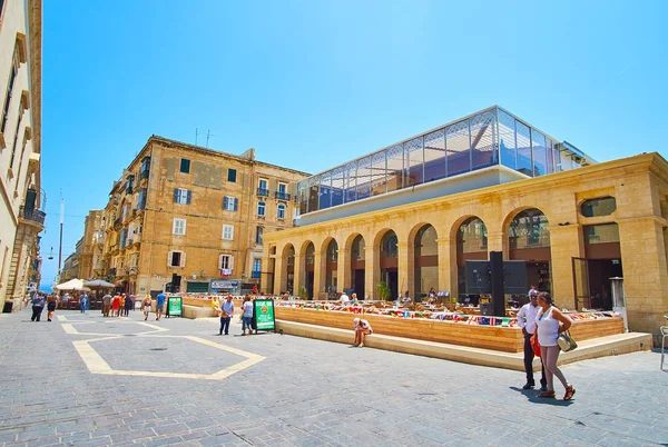 El edificio del Mercado de La Valeta, Malta — Foto de Stock