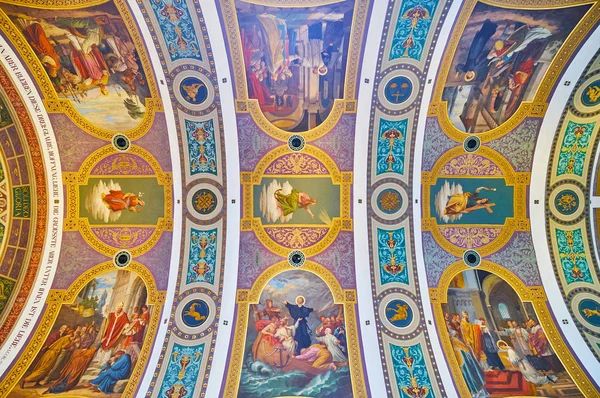 Склад приходской церкви Святого Николая в Бад-Ишле, Германия — стоковое фото