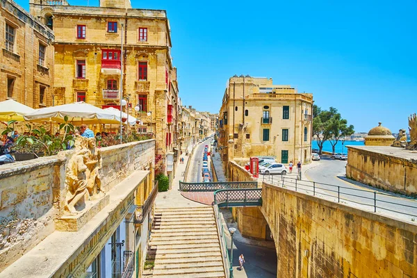 Paisaje urbano de La Valeta, Malta — Foto de Stock