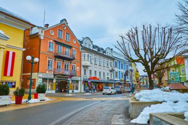 Kreuzplatz mimarisi, Bad Ischl, Salzkammergut, Avusturya