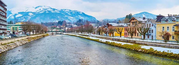 Panorama de los barrios de Bad Ischl, Salzkammergut, Austr — Foto de Stock