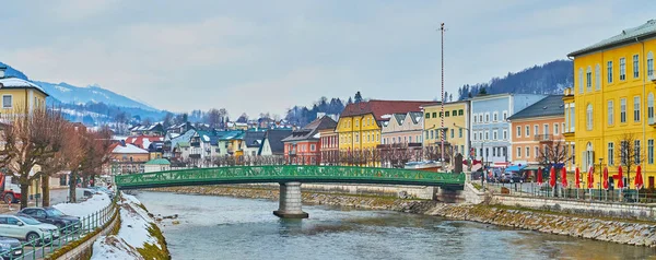 Barrios de Bad Ischl, Salzkammergut, Austria — Foto de Stock