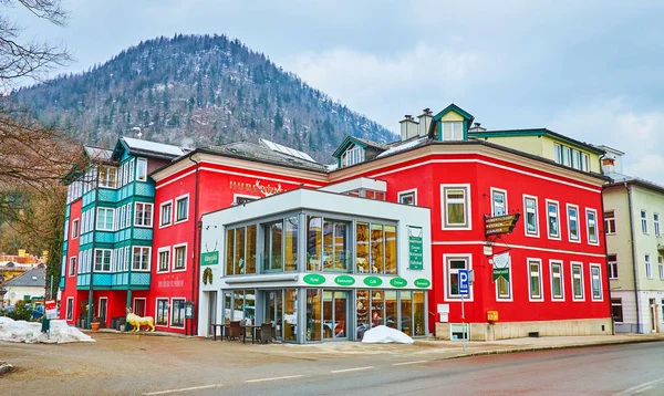 El moderno complejo hotelero en Bad Ischl, Salzkammergut, Austria — Foto de Stock