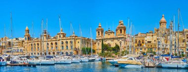 Vittoriosa Marina, Malta 'dan Birgu Panoraması