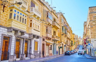 Senglea, Malta'nın merkezindeki yoğun binalar