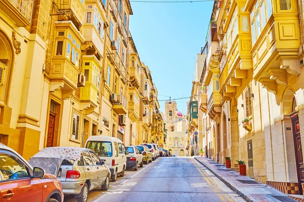 Arquitectura de Senglea, Malta — Foto de Stock