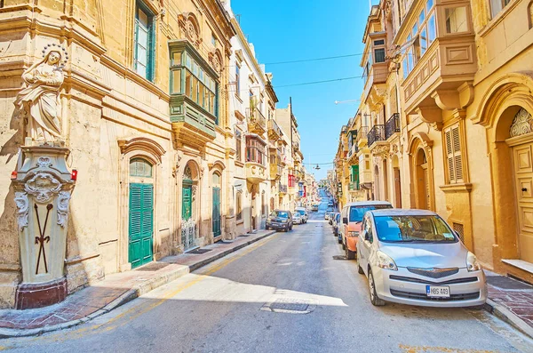 A Báni Szűzanya, SENGLEA, Málta — Stock Fotó