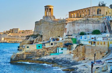 Valletta, Malta'daki balıkçıların yeri