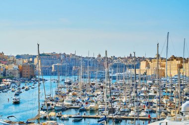 Vittoriosa marina, Malta yelkeny