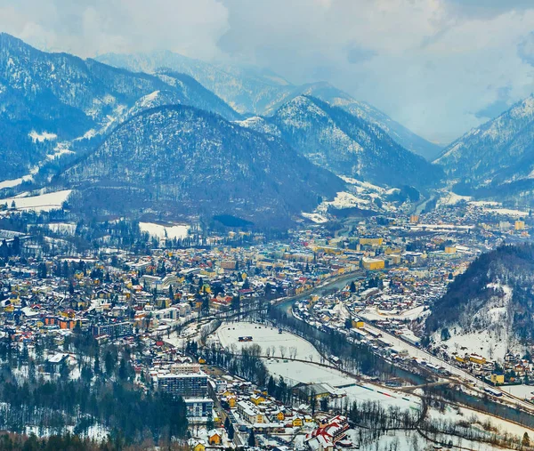 El paisaje de Bad Ischl, Salzkammergut, Austria — Foto de Stock