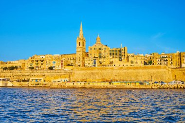 Valletta' nın ikonik rıhtımı, Malta