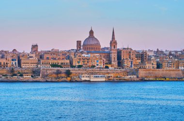 Mavi saat Valletta, Malta