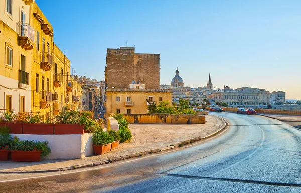 Stará obloha, Valletta, Malta — Stock fotografie