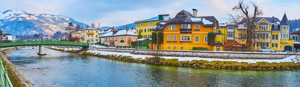 La hermosa ciudad de los Alpes, Bad Ischl, Salzkammergut, Austria — Foto de Stock