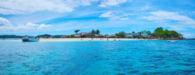 Khai Nok adası panoraması, Phuket, Tayland