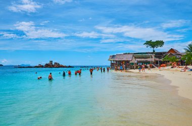 Koh Khai adaları turu, Khai Nai adası, Phuket, Tayland
