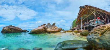 Khai Nai adasının manzarasını keşfedin, Phuket, Tayland 