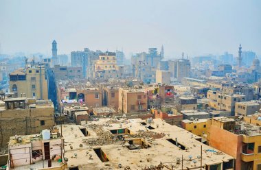 Kahire çatılarında atık, Mısır
