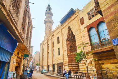 Ortaçağ ümmü Sultan Şaban Camii ve Medresesi, Kahire, Egy