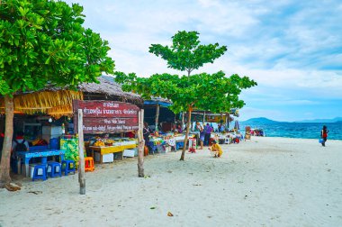 Khai Nok adası plajı, Phuket, Tayland