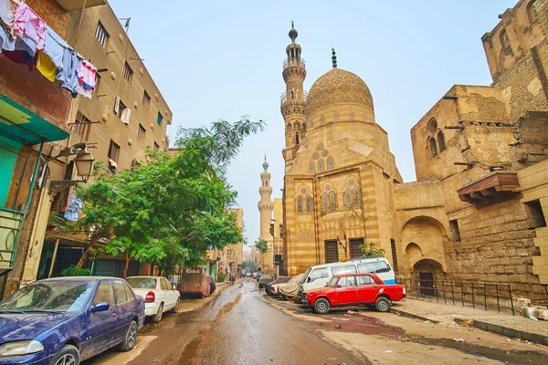 Il complesso funerario medievale di Amir Khayrbak, Il Cairo, Egitto — Foto Stock