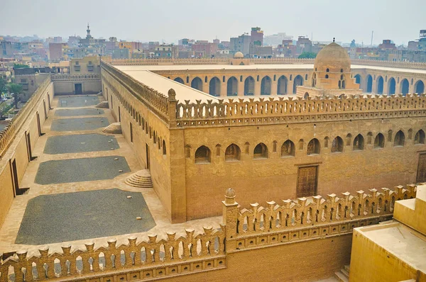 La ciudadela de la mezquita Ibn Tulun, El Cairo, Egipto — Foto de Stock