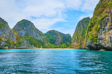 Maya Bay, Phi Phi Leh Adası, Krabi, Tayland