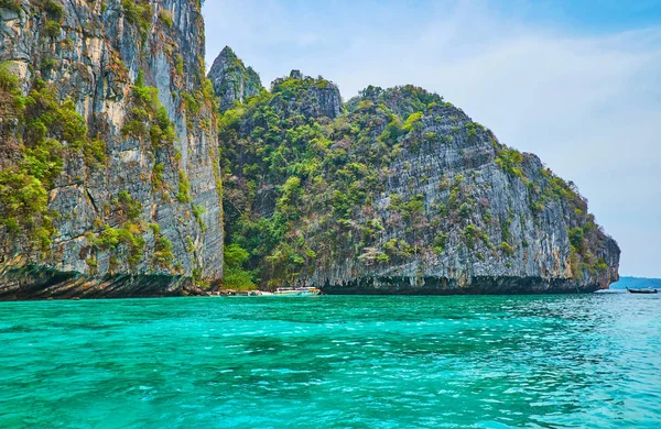 De schoonheid van Phi Phi Leh Island, Krabi, Thailand — Stockfoto