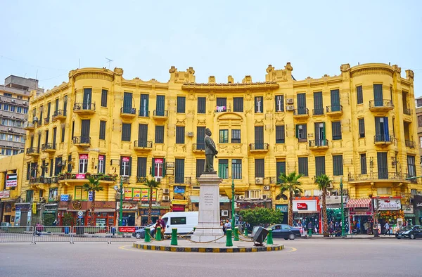 Достопримечательности колониального стиля в центре Каира, Египет — стоковое фото