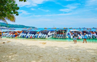 Phi Phi Don Adası ziyaret, Krabi, Tayland