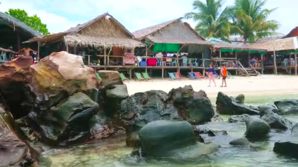 Phuket Tailandia Mayo 2019 Vista Desde Playa Zona Estar Isla — Vídeos de Stock