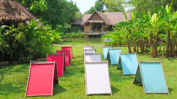 Chiang Mai Thaïlande Mai 2019 Les Formes Avec Papier Coloré — Video