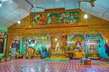 Görüntü Evi taung Kalat, Popa, Myanmar