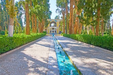 Fin Garden, Keşan, İran'ın mikroiklimi