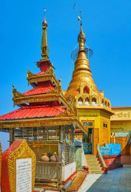 Popa Dağı'nın tepesindeki tapınaklar, Myanmar