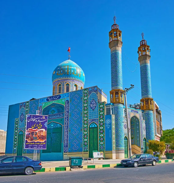 Ornate Nabawi Meczet w Kaszan, Iran — Zdjęcie stockowe