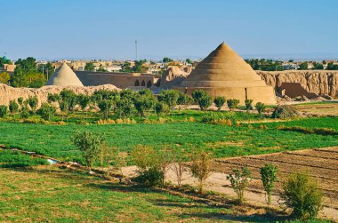 Yakhchal buz soğutucuları, Kashan, İran
