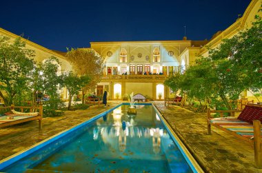 Ziyaret, ali tarihi evi, Kashan, Iran