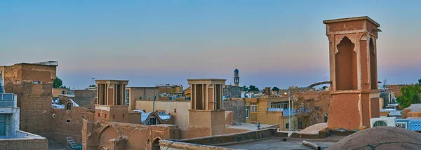 Panorama dos telhados de Kashan, Irão — Fotografia de Stock