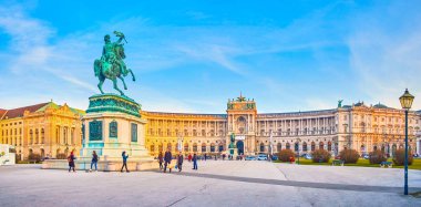 Panorama Hofburg Sarayı Viyana, Avusturya