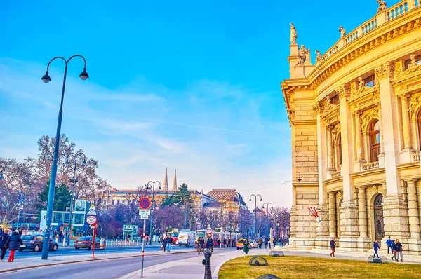 Le Burgtheater à Vienne, Autriche — Photo