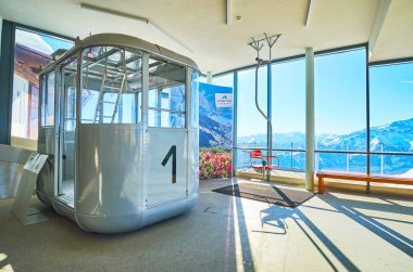 Schmittenhohebahn kablo yolu müzesi, Zell vintage hava tramvay 