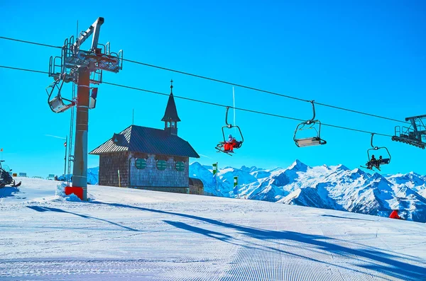 Bezienswaardigheden in Schmitten mount, Zell am See, Oostenrijk — Stockfoto