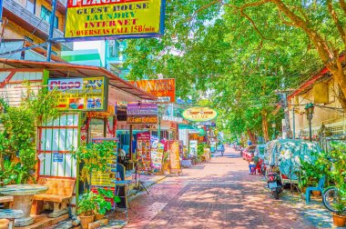 Shaddy street, Bangkok, Tayland