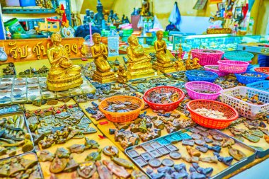 The souvenirs from Bangkok, Thailand  clipart