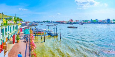 Bangkok Chao Phraya nehri zevk gezinti, Tayland