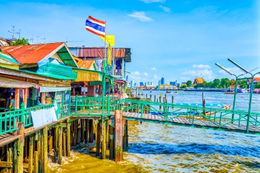 Bangkok eski Tha Tien iskelesi, Tayland