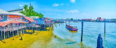 Bangkok Chao Phraya seti Panoraması, Tayland