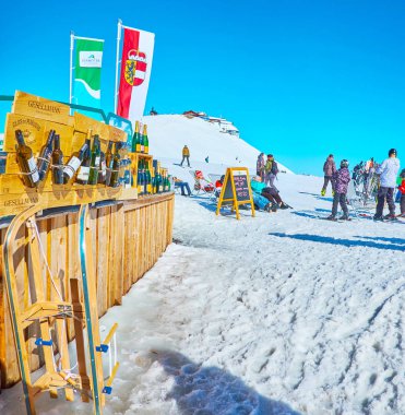 Barda geleneksel ahşap kızak, Schmitten dağı, Zell S